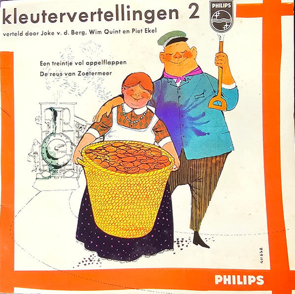 Joke van den Berg, Wim Quint, Piet Ekel En Schellebellen - Kleutervertellingen 2 42352 Vinyl Singles Vinyl Goed / Hoes Goed