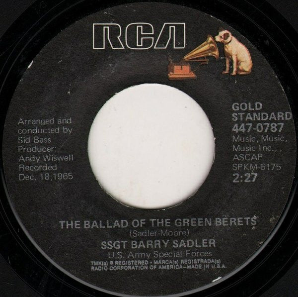 Barry Sadler – Die Ballade der Green Berets 40477