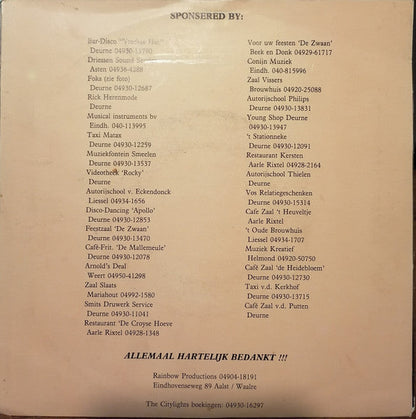 Citylights - Marjolein 40703 Vinyl Singles Vinyl Goed / Hoes Goed