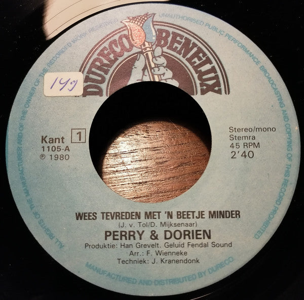 Perry &amp; Dorien – Be Content With A Little Less 28222