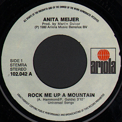 Anita Meijer - Rock Me Up A Mountain 17385 Vinyl Singles Vinyl Goed / Hoes Goed