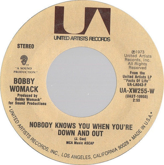 Bobby Womack - Nobody Wants You When You're Down And Out 29949