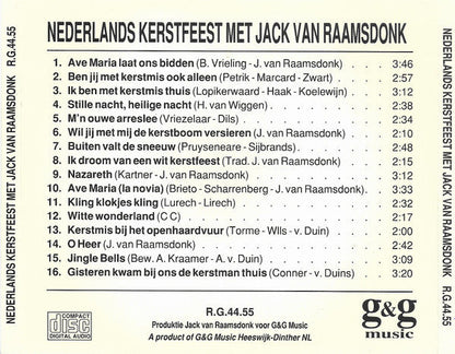Jack van Raamsdonk - Nederlands Kerstfeest (CD) 70926 Compact Disc Goede Staat