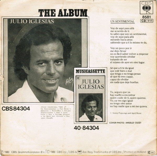 Julio Iglesias - Un Sentimental 38258