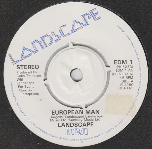 Landschaft - Europäischer Mann 18325