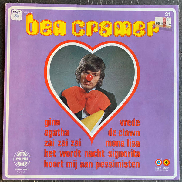 Ben Cramer - Veel Liefs Van ... Ben Cramer (LP) 48733 Vinyl LP JUKEBOXSINGLES.NL   