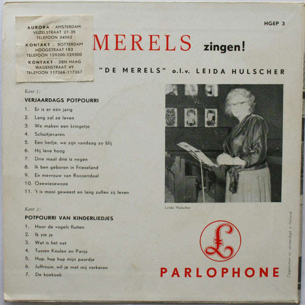 Radiochor De Merels – The Blackbirds Sing! 37866