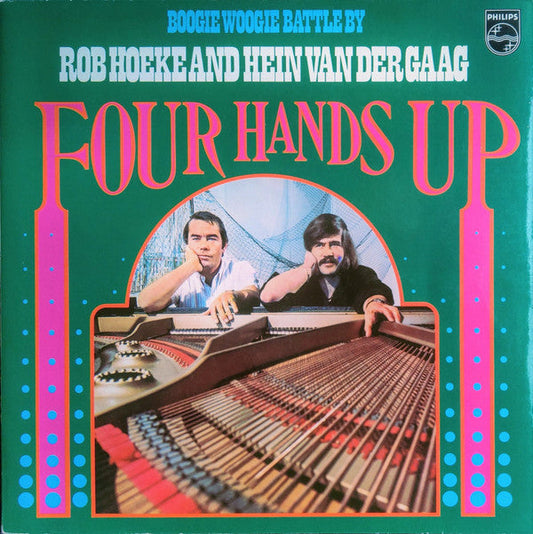 Rob Hoeke And Hein van der Gaag - Four Hands Up (LP) 40990 Vinyl LP JUKEBOXSINGLES.NL   