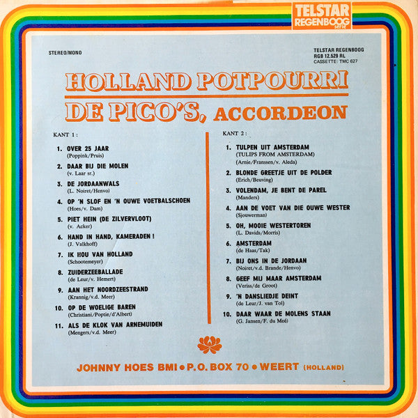 Pico's - Hollandsche Potpourri (LP) 42846 Vinyl LP JUKEBOXSINGLES.NL   