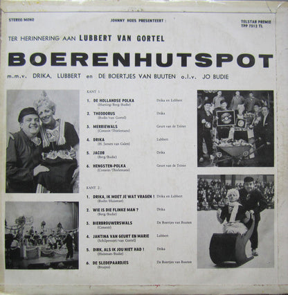 Boertjes Van Buuten - Boerenhutspot (LP) 43624 Vinyl LP JUKEBOXSINGLES.NL   