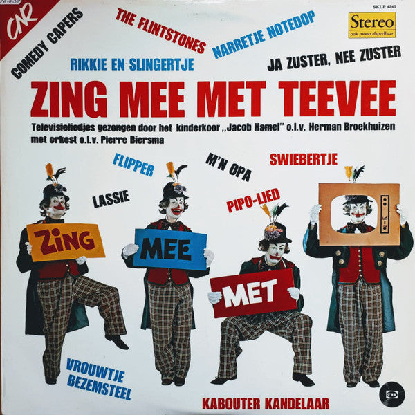 Kinderkoor Jacob Hamel - Zing Mee Met Teevee (LP) 40859 Vinyl LP JUKEBOXSINGLES.NL   