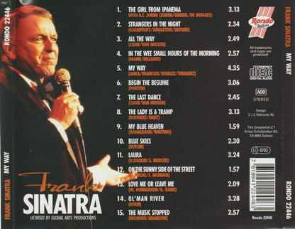 Frank Sinatra - Frank Sinatra - My Way (CD) 70837 Compact Disc Goede Staat