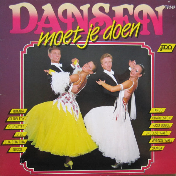 José Marcello, Mario Robbiani, Ed Starink - Dansen Moet Je Doen (LP) 42895 Vinyl LP JUKEBOXSINGLES.NL   