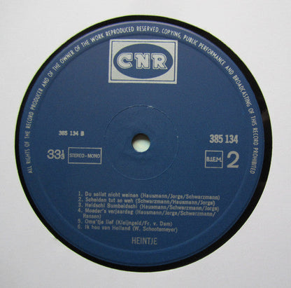 Heintje - 24 Successen (LP) (B-Keus) Vinyl LP Dubbel Vinyl (G) <br> Hoes (F) "VINYLSINGLES.NL"