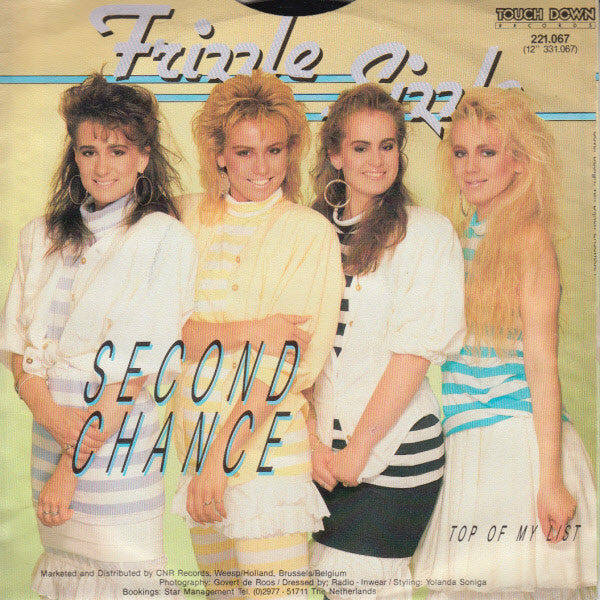 Frizzle Sizzle - Second Chance 40501 Vinyl Singles Vinyl Zeer Goed / Hoesje Goed "VINYLSINGLES.NL"