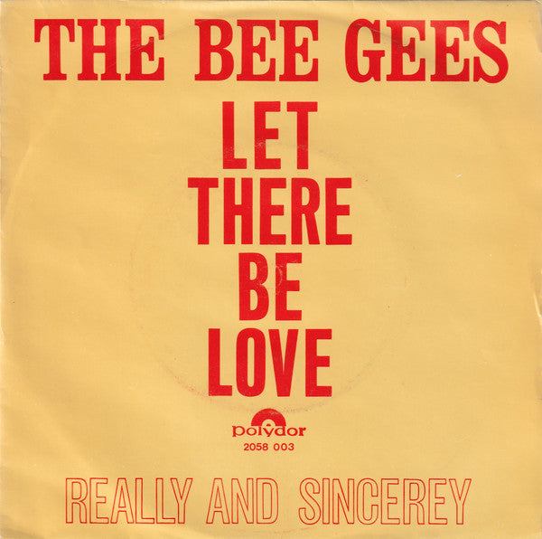 Bee Gees - Let There Be Love 38474
