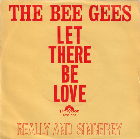 Bee Gees - Let There Be Love 38474