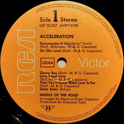 Middle Of The Road - Acceleration (LP) 49775