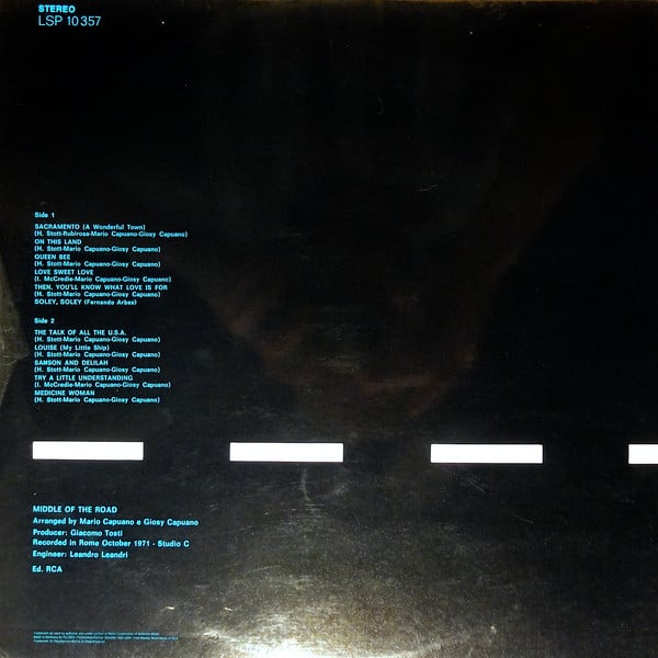 Middle Of The Road - Acceleration (LP) 49775