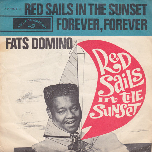 Fats Domino - Red Sails In The Sunset 42790 vinylsingle Vinyl Goed / Hoes Goed