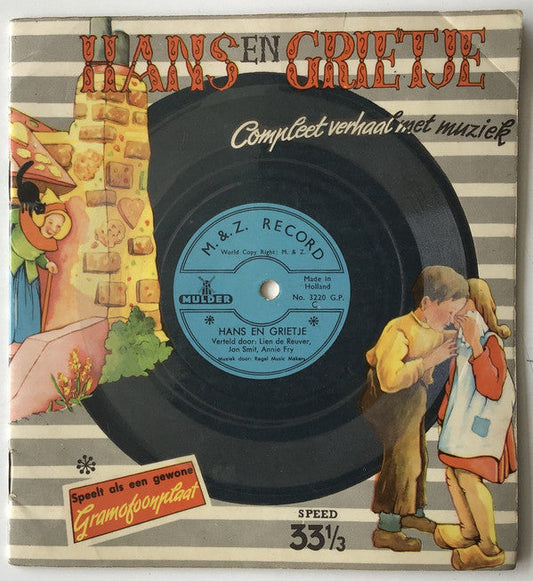 Lien de Reuver, Jan Smit, Annie Fry - Hans And Grietje (Flexdisk) 27506