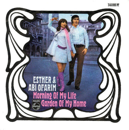 Esther & Abi Ofarim - Morning Of My Life 42625 Vinyl Singles Vinyl Zeer Goed / Hoesje Goed "VINYLSINGLES.NL"