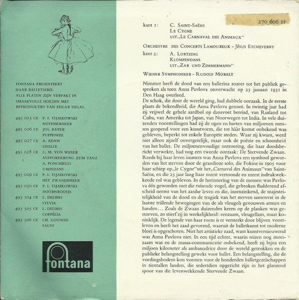 Orchester Des Concerts Lamoureux / Wiener Symphoniker - Der sterbende Schwan 34609