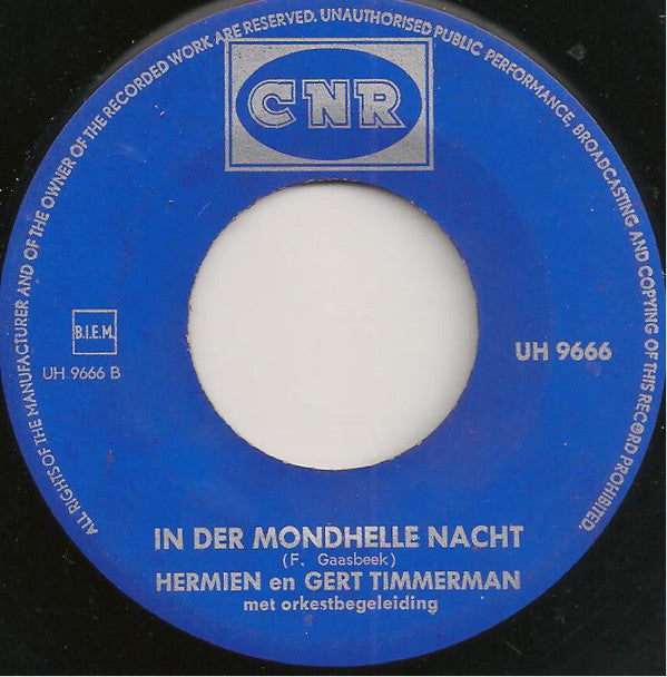 Hermien En Gert Timmerman - Der Bunte Hochzeitswagen 31146 Vinyl Singles Vinyl Zeer Goed / Hoesje Goed "VINYLSINGLES.NL"