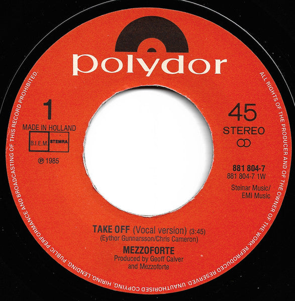Mezzoforte - Take Off 03477