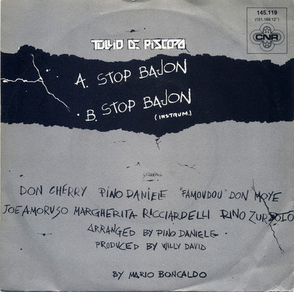 Tullio De Piscopo - Stop Bajon 19119