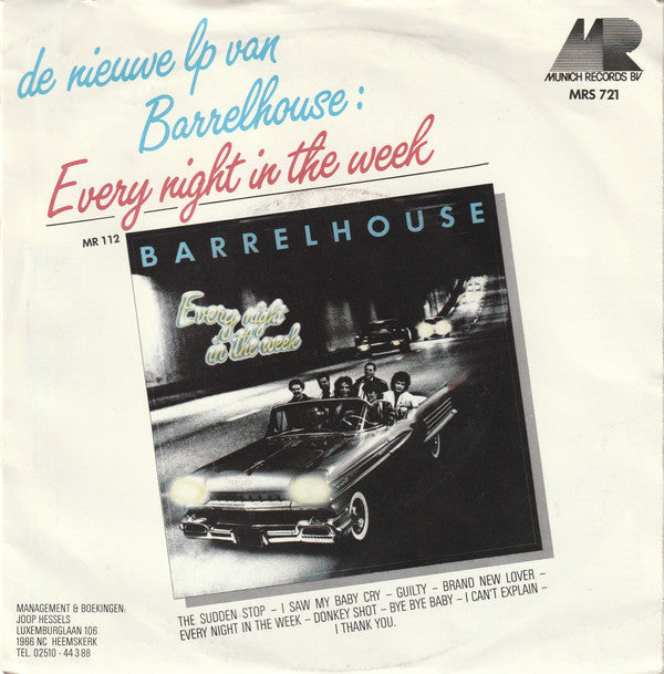 Barrelhouse - The Sudden Stop 12921