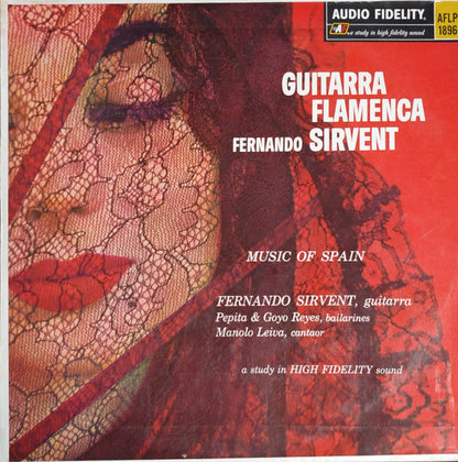 Fernando Sirvent – Guitarra Flamenca (LP) Vinyl LP Vinyl Zeer Goed / Hoesje Goed "VINYLSINGLES.NL"