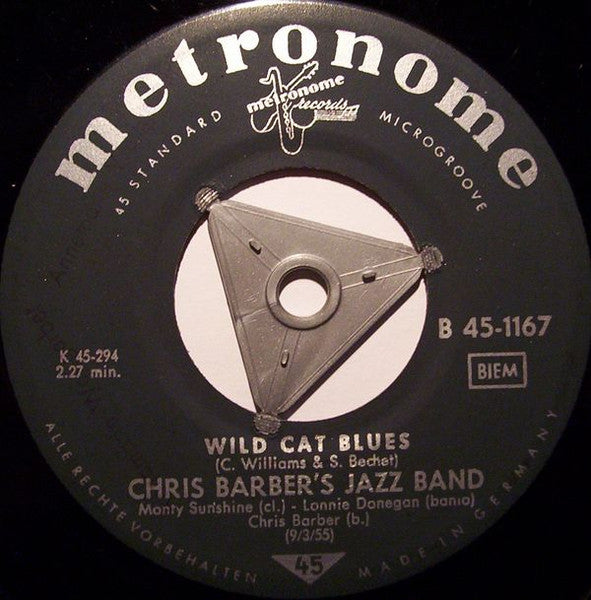 Chris Barber's Jazz Band - Wild Cat Blues 42557 vinylsingle Vinyl Goed / Hoes Generic