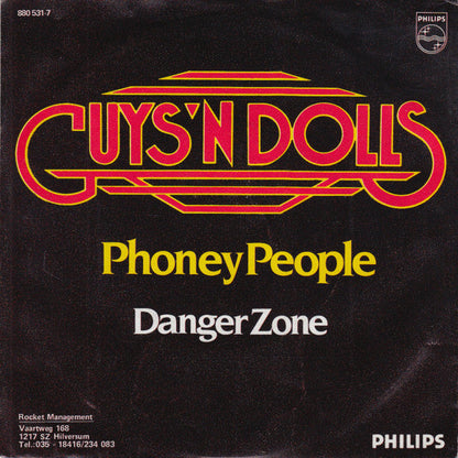 Guys 'n Dolls - Phoney People 40780 Vinyl Singles Vinyl Goed / Hoes Goed