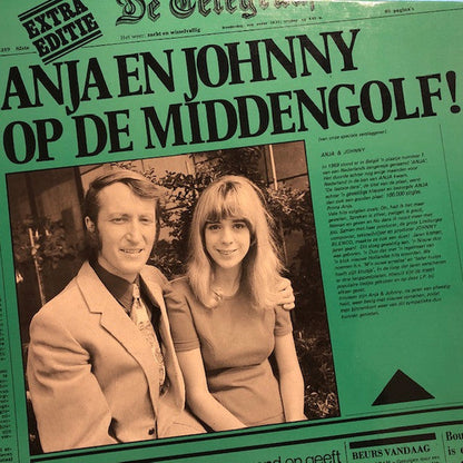 Anja & Johnny - Op De Middengolf (LP) 52095 Vinyl LP Vinyl Goed / Hoes Goed