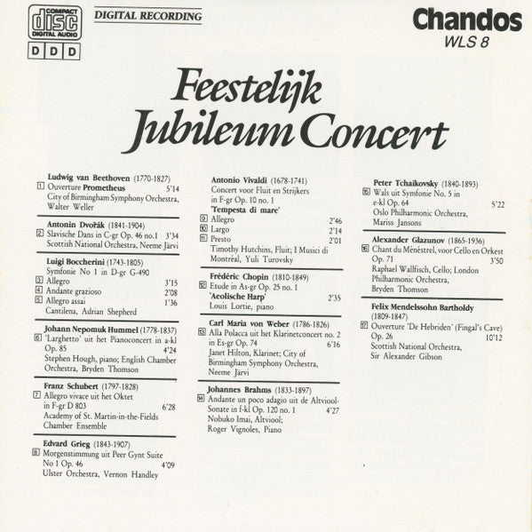 Various - Feestelijk Jubileum Concert (CD) 70562 Compact Disc Goede Staat