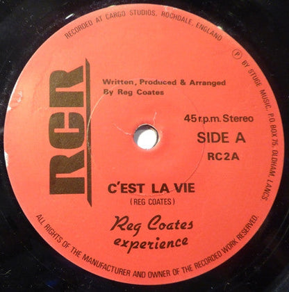 Reg Coates Experience - C'est La Vie 41607 Vinyl Singles Vinyl Goed / Hoes Generic
