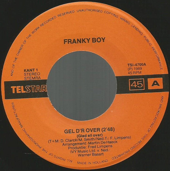 Franky Boy - Gel D'r Over 37299