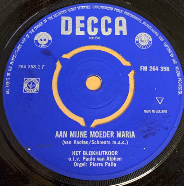 Log Cabin Choir, Paula van Alphen – An meine Mutter Maria 40136