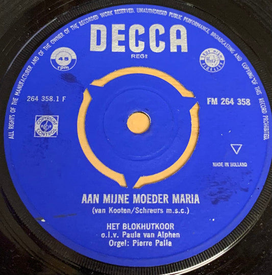Log Cabin Choir, Paula van Alphen – An meine Mutter Maria 40136