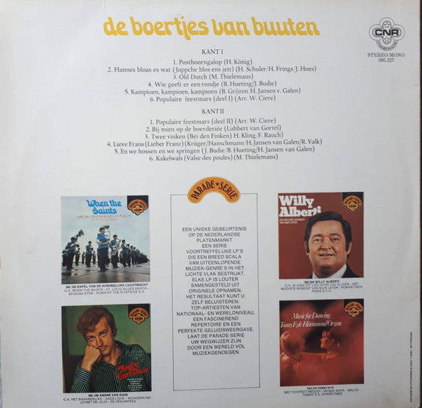 Boertjes Van Buuten - Boertjes Van Buuten (LP) 52207 Vinyl LP Vinyl Goed / Hoes Goed