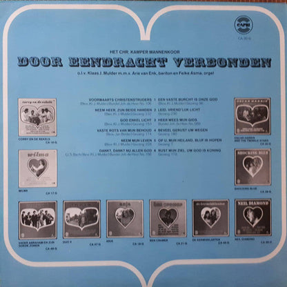 Christelijk Kamper Mannenkoor DEV - Het Chr. Kamper Mannenkoor "Door Eendracht Verbonden" (LP) 52196 Vinyl LP Vinyl Goed / Hoes Goed