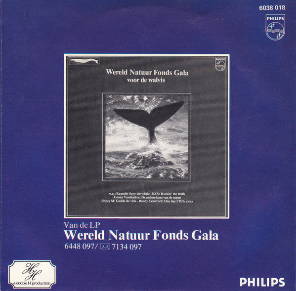 Kamahl - Save The Whale Vinyl Singles Vinyl Goed / Hoes Goed