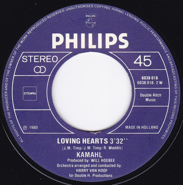 Kamahl - Save The Whale Vinyl Singles Vinyl Goed / Hoes Goed