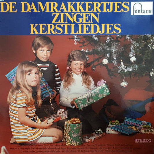 Damrakkertjes - Zingen Bij De Kerstboom (LP) Vinyl LP Vinyl Zeer Goed / Hoesje Goed "VINYLSINGLES.NL"