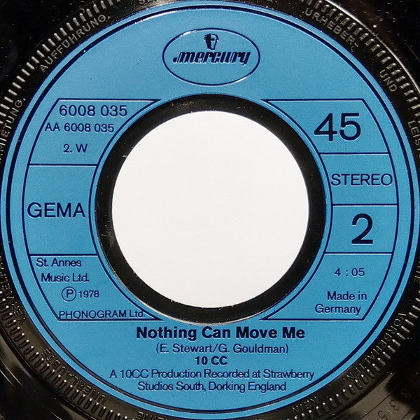 10cc - Dreadlock Holiday 41596 Vinyl Singles Toevoegen Vinyl Goed / Hoes Generic