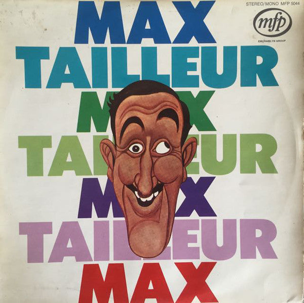 Max Tailleur – 12½ Jaar Doofpot (LP) 46913 Vinyl LP JUKEBOXSINGLES.NL   