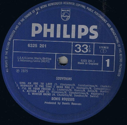 Démis Roussos – Souvenirs (LP) 49293