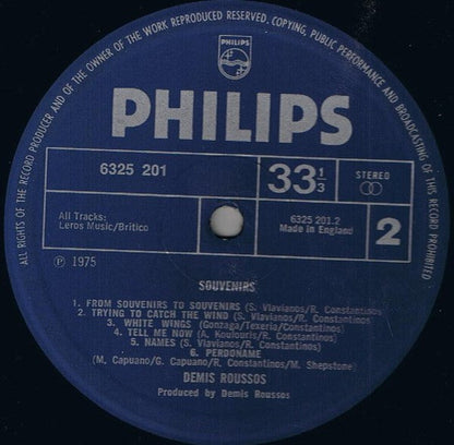 Démis Roussos – Souvenirs (LP) 49293
