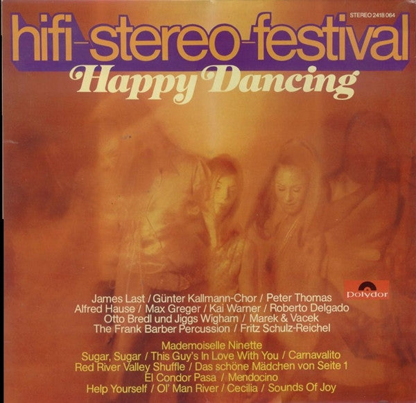Various - Hifi-Stereo Festival - Happy Dancing (LP) 41399 Vinyl LP Vinyl Goed / Hoes Goed